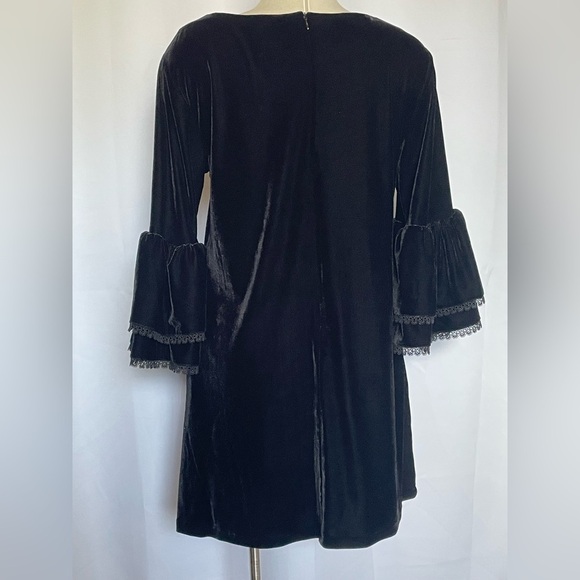 Muche & Muchette Black Velvet Dress - Picture 2 of 5